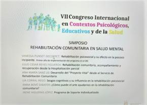 VII Congreso Internacional en Contextos Psicolgicos, Educativos y de la Salud